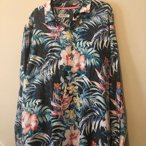 Men’s XXL Long sleeve linen shirt